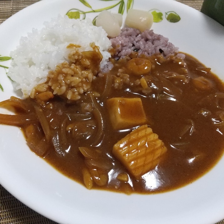 我が家のシーフードカレー